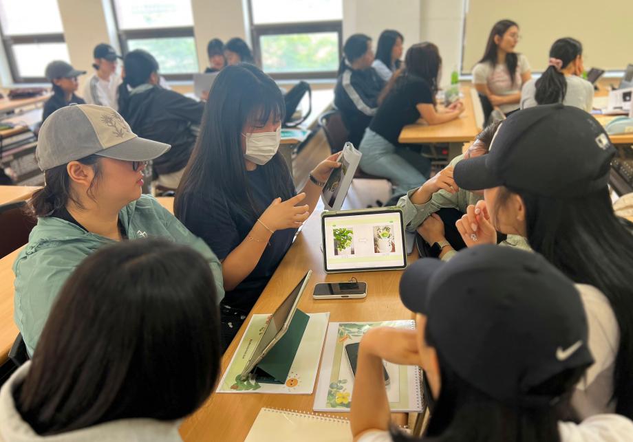 상지대학교 유아교육학과 3학년 동식물 육아일기 발표 8